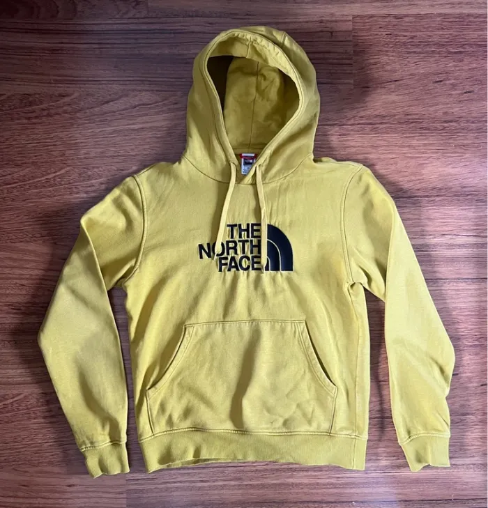 Hoodie sweat à capuche The North Face Jaune - taille M