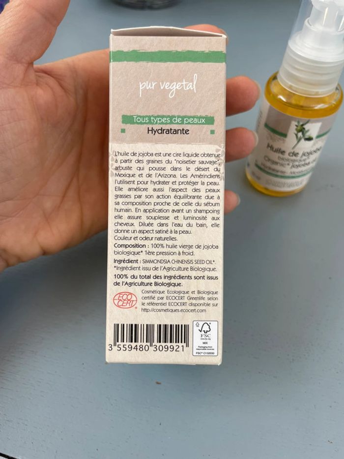 Huile de jojoba Laboratoire du haut Segala neuf - photo numéro 3