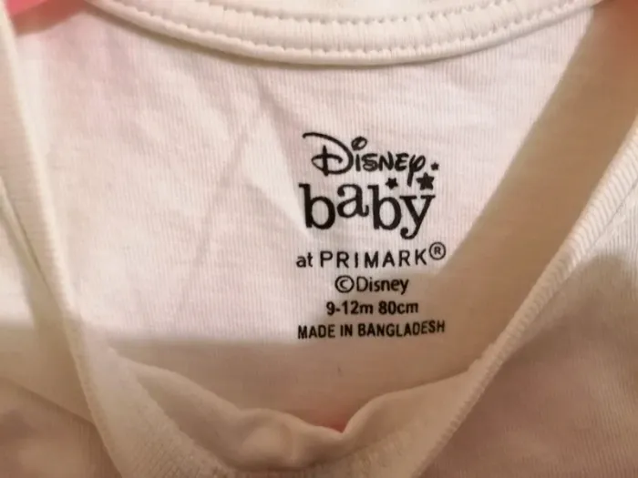 Ensemble Tee-shirt et short fille été minnie disney primark 9-12 mois - photo numéro 3