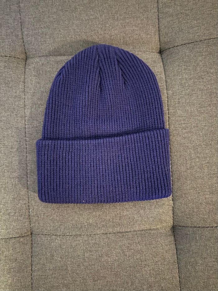 Bonnet the north face bleu marine - photo numéro 2