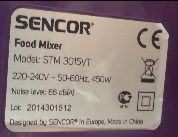 Robot Mixeur SENCOR - photo numéro 7