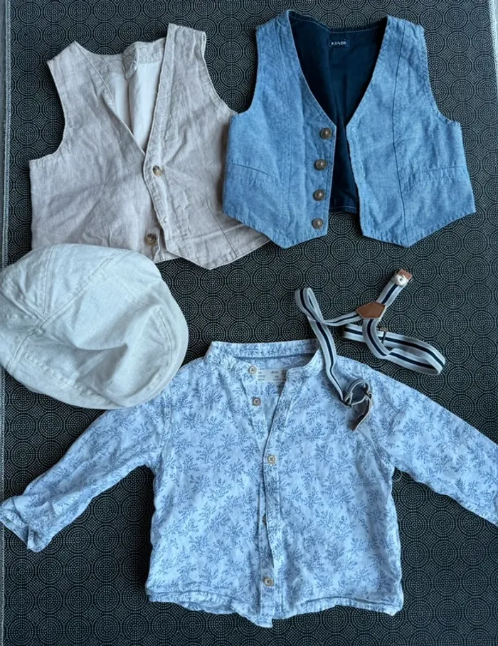 Lot de vêtements cérémonie garçon