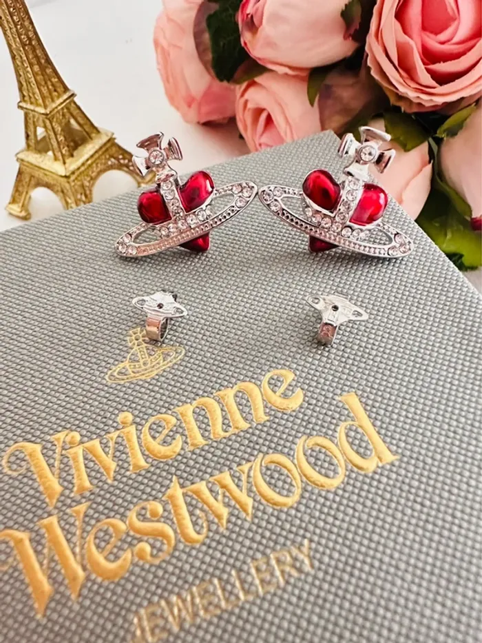 Boucles d’oreilles Vivienne Westwood coeur - photo numéro 5