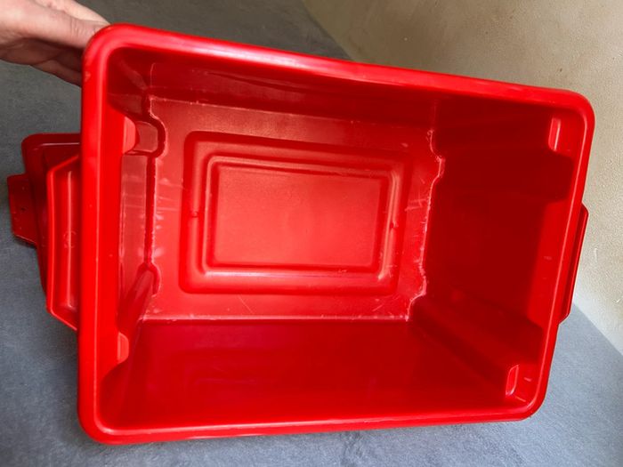 Caisse vide lego 4279 couleur rouge - photo numéro 15