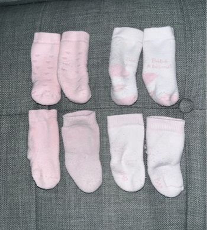 Lots 4 Chaussette chaud  bébé (fille)