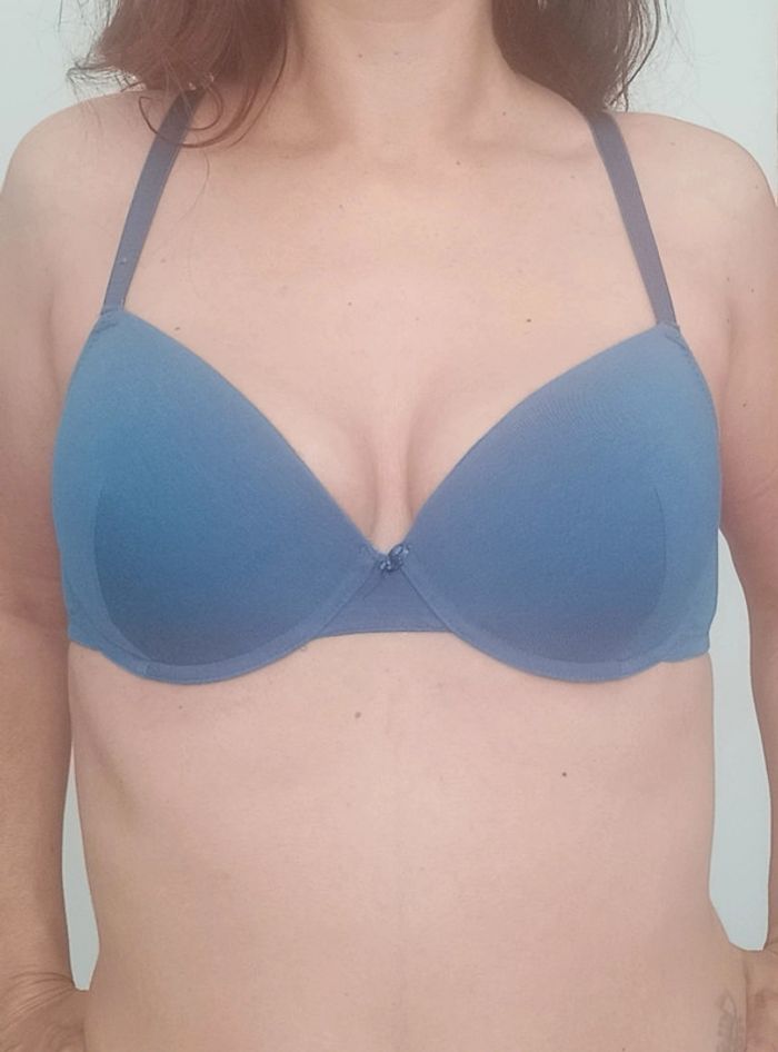 Soutien gorge basique bleu taille 95C - photo numéro 2