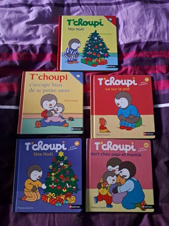 Lot de livres t'choupi
