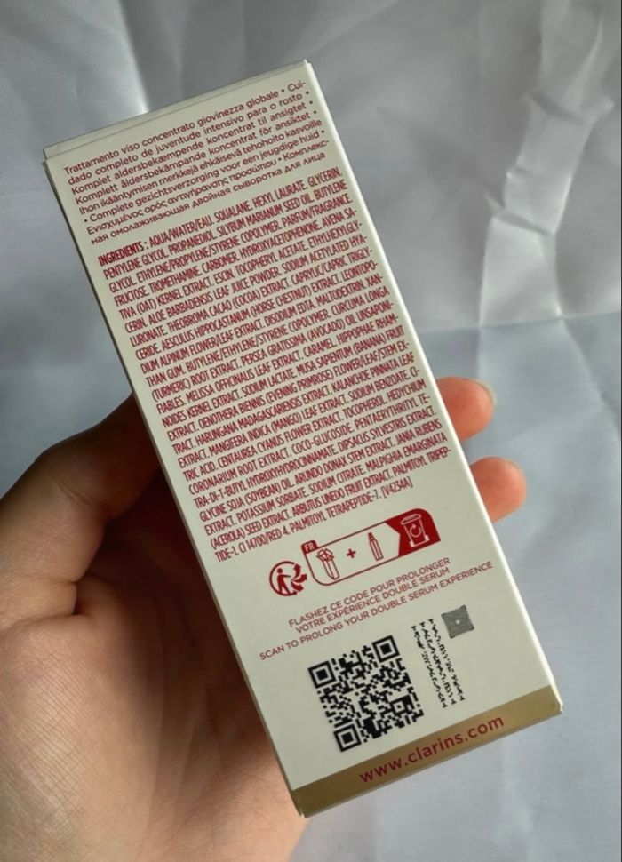 Double sérum Clarins - photo numéro 2