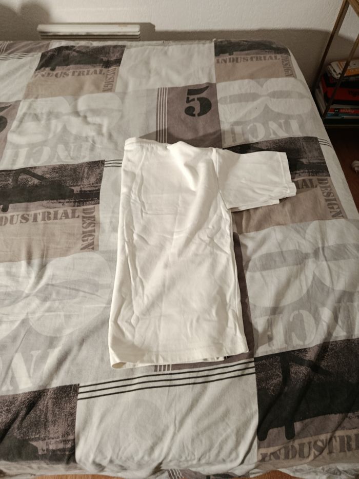 T-shirt pull & bear blanc - photo numéro 2