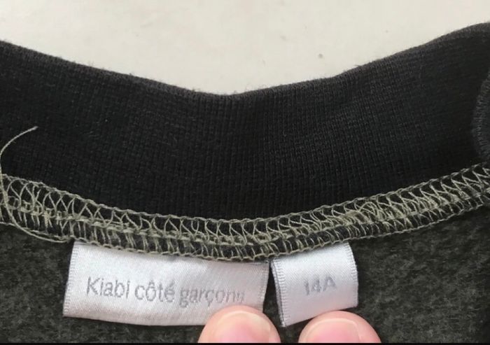 Gilet zippé garçon 14 ans Kiabi - photo numéro 2