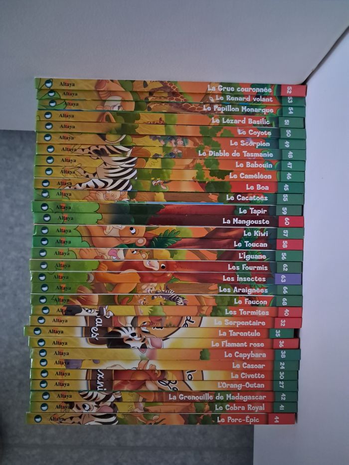 Lot livres et animaux de la collection le monde des animaux sauvage - photo numéro 7