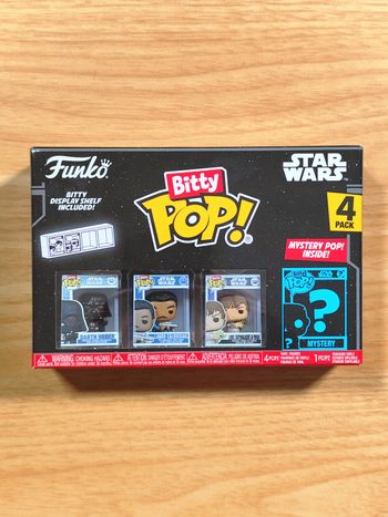 Boîte Funko Bitty Pop! Star Wars - Pack de 4 Figurines (Darth Vader, Luke...)