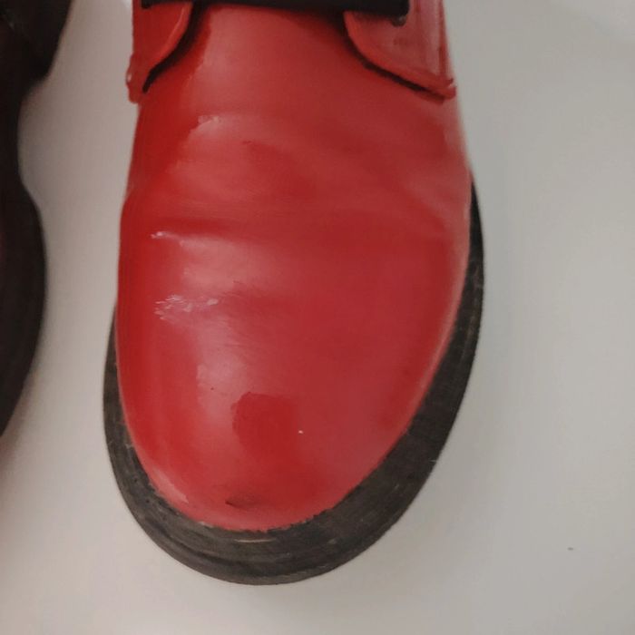Boots rouges lovely skull 34 - photo numéro 5
