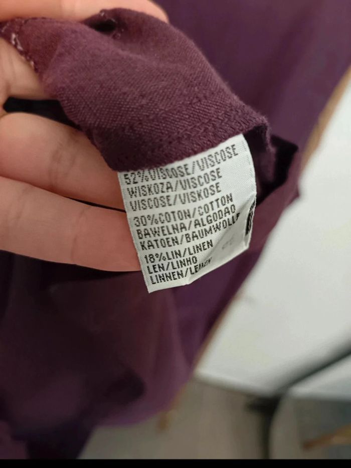 Robe longue aubergine - photo numéro 6