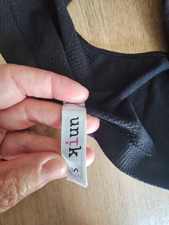Brassière femme taille S noir - photo numéro 5