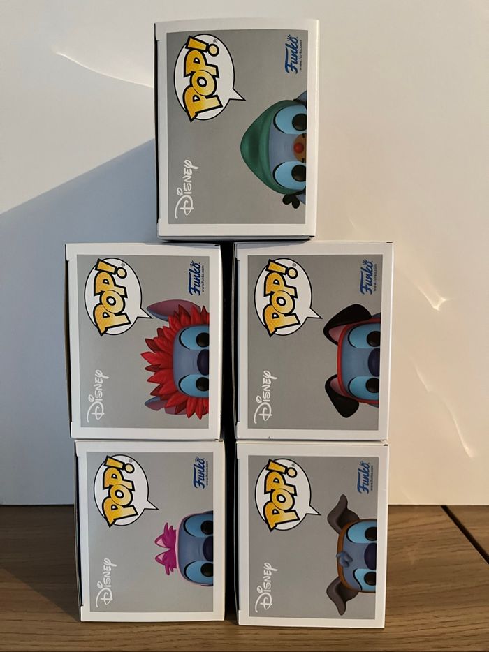 Lot 5 figurines Funko Pop Stitch costume - photo numéro 5