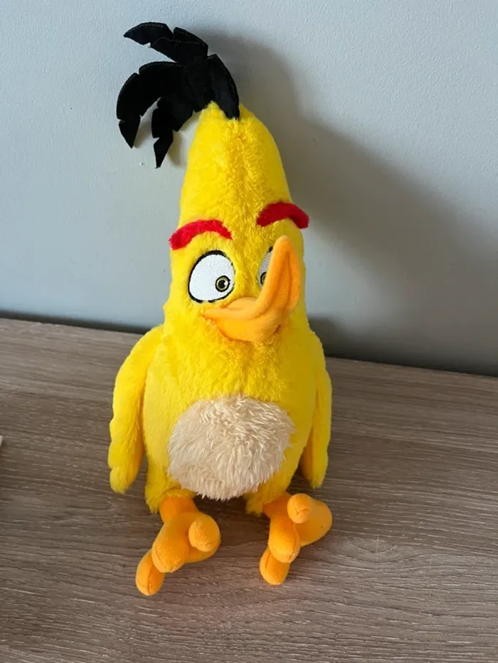 Peluche angry birds en tres bon état