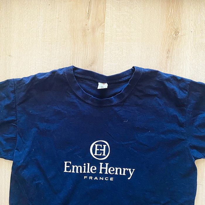 Emile Henry Marcigny T-Shirt officiel Homme Bleu Profond Exclusive Collection France (Taille M) - photo numéro 2