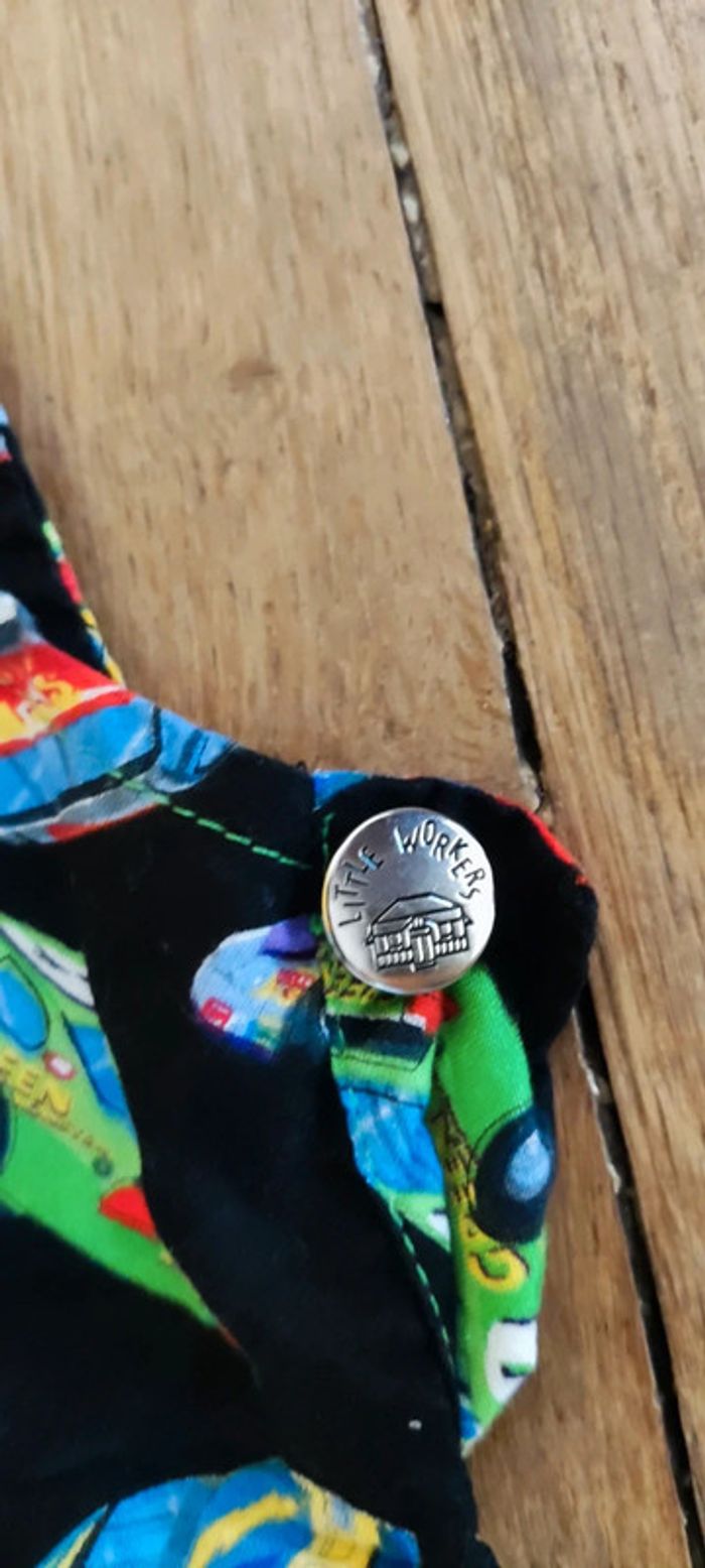 Salopette style jean 2 ans - photo numéro 4