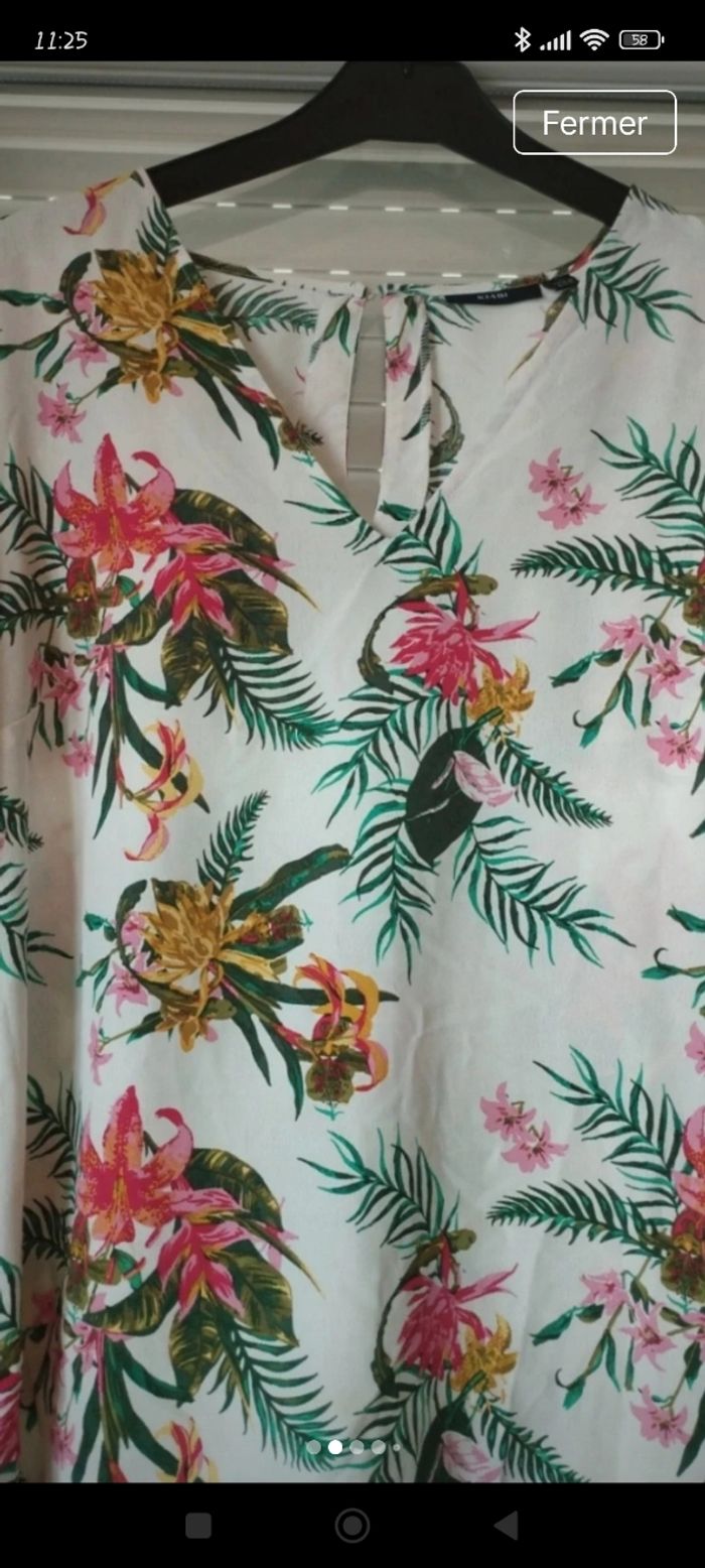 2 blouses fleuries - photo numéro 8