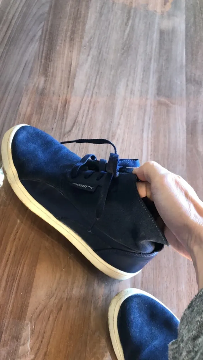 Basket puma bleu marine 37 - photo numéro 5