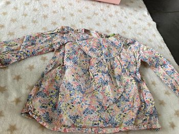 Blouse fleurie 36 mois