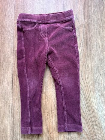 Legging velours