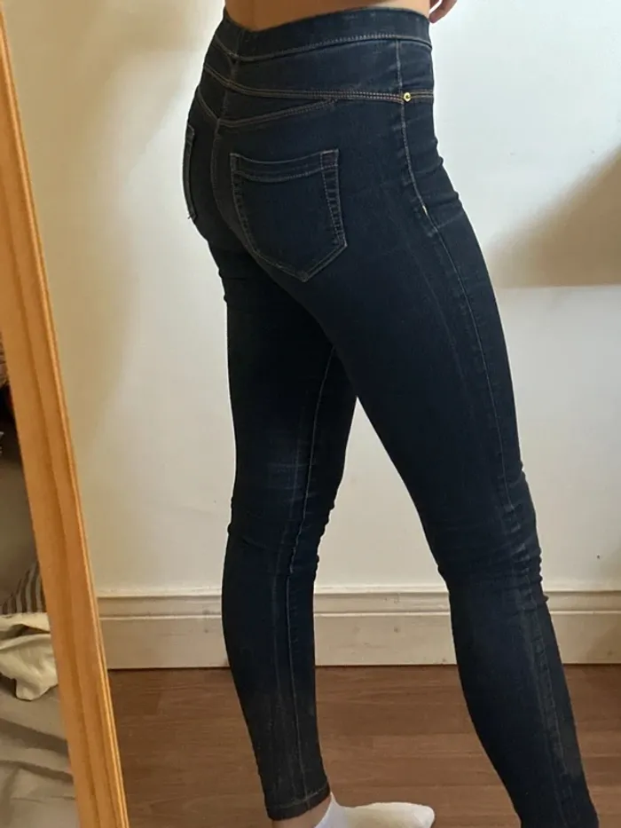 Pantalon bleu marine - photo numéro 2
