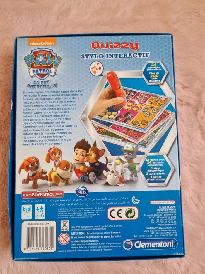 Stylo interactif - patpatrouille - clementoni - photo numéro 2