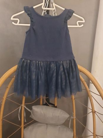 Robe bleu vert baudet