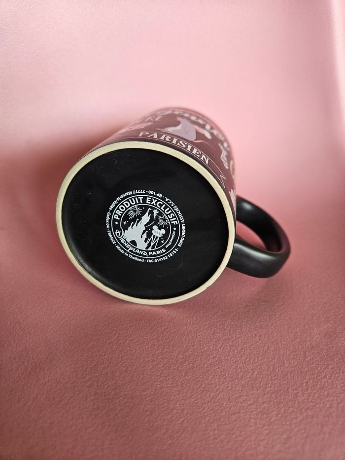 Tasse - mug disney ratatouille remy noir disneyland paris - photo numéro 6