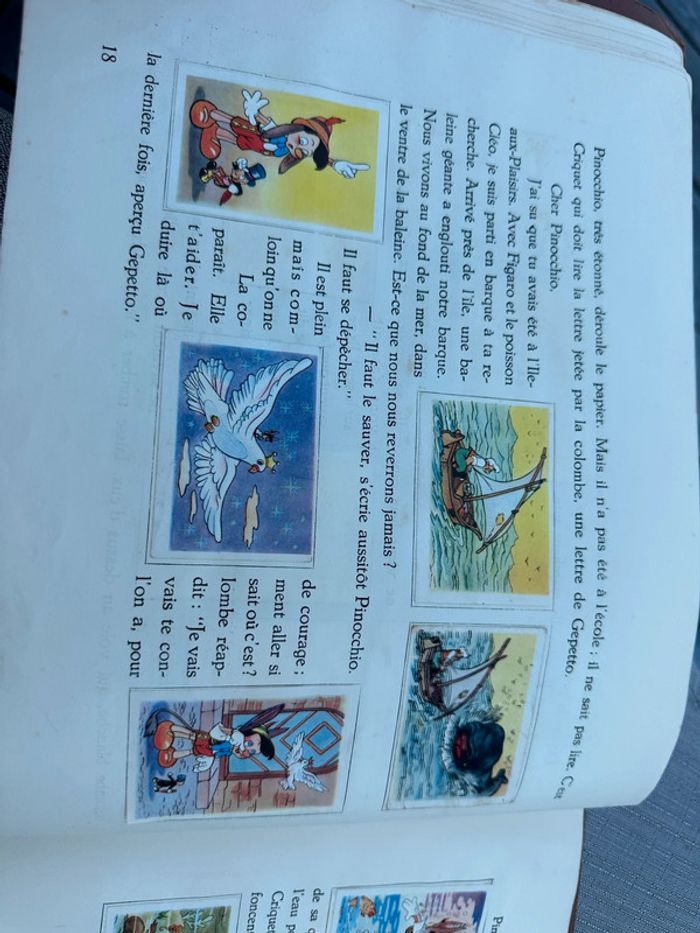 Album ancien complet vignettes images de Beukelaer Disney Pinocchio Gepetto stickers (Panini) - photo numéro 11