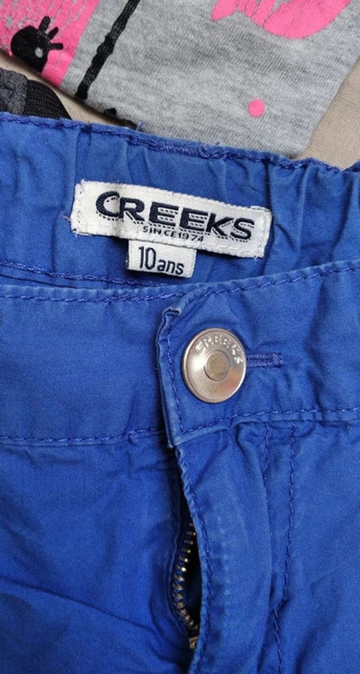 short court bleu creeks 10 ans - photo numéro 3