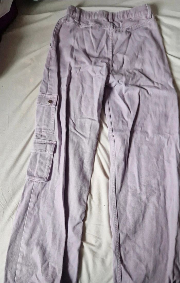 Jean cargo Lilas Jennyfer - photo numéro 2