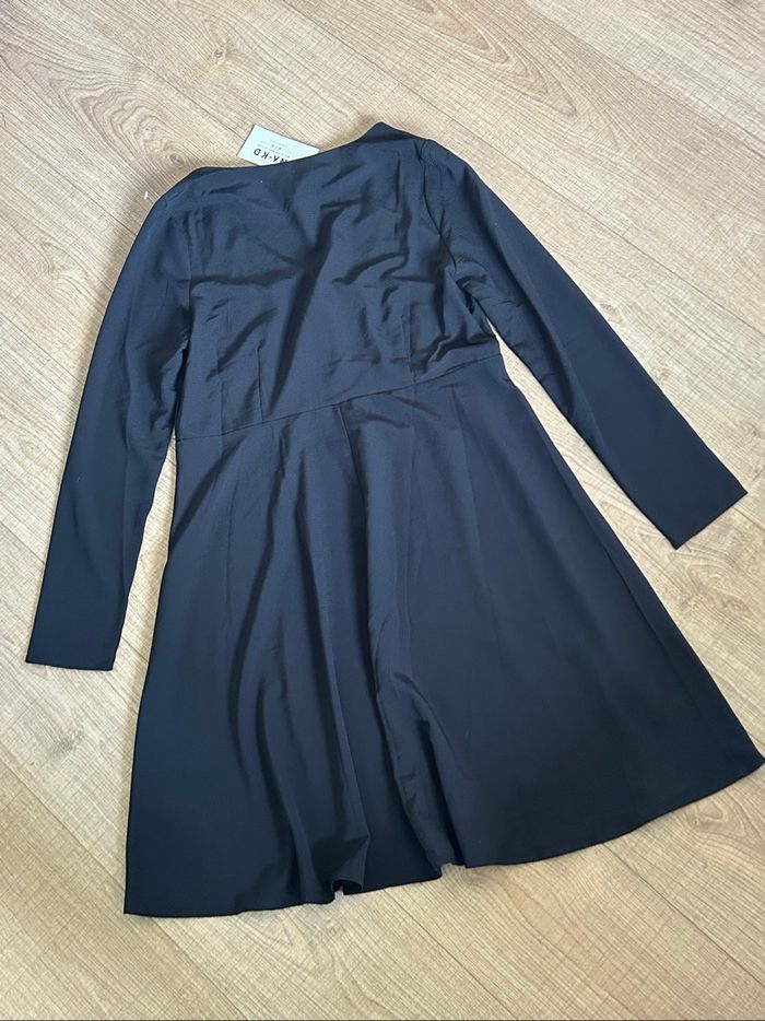 Robe casual noire neuve à manches longues NA-KD taille XS - photo numéro 8