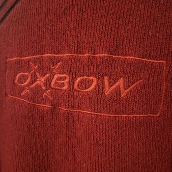 Pull Bordeaux Vintage Laine - Made in France 🧥 Oxbow - Taille M