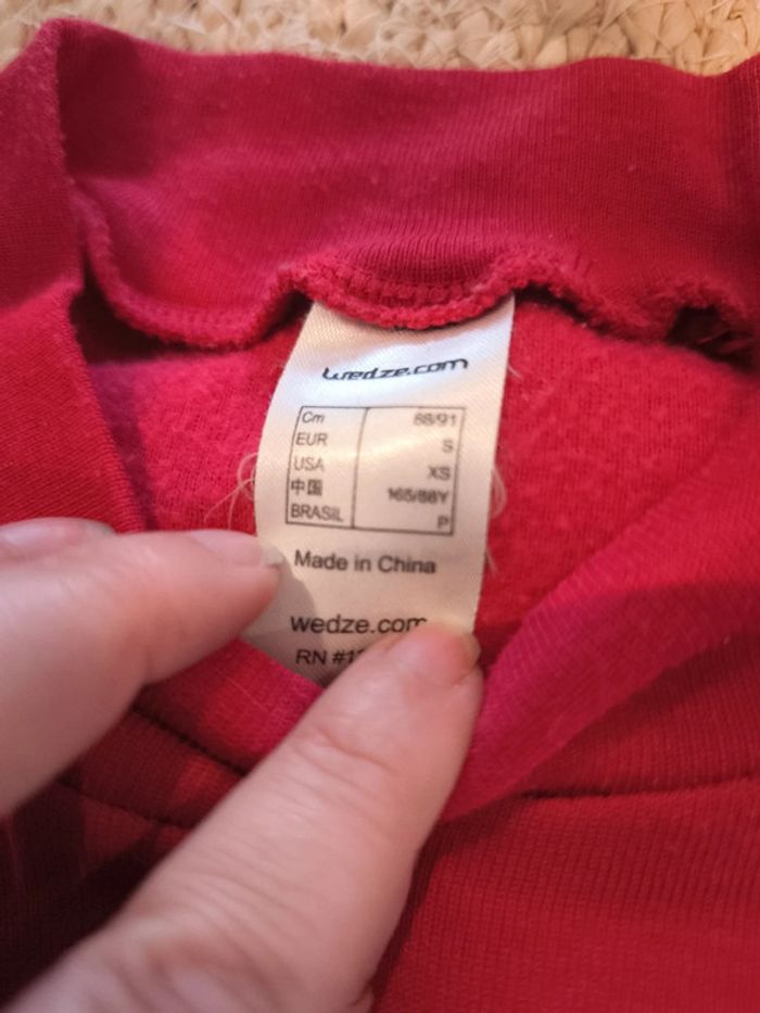 Pull rose Wed'ze Decathlon taille S - photo numéro 2