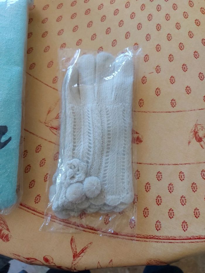 Gants laine neufs