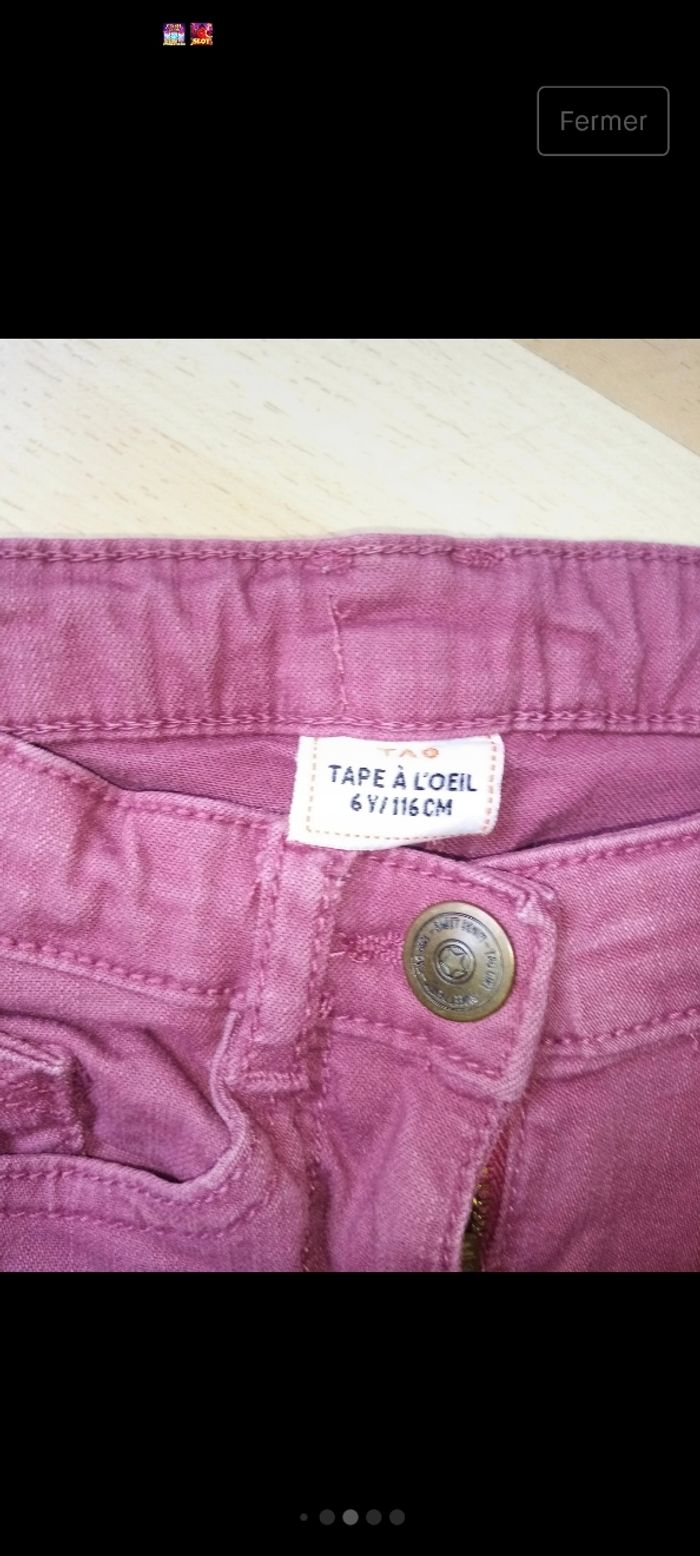 Lot de 3 jeans fille - photo numéro 4