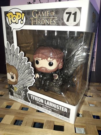 Funko Pop Game Of Thrones Tyrion Lannister sur le Throne # 71