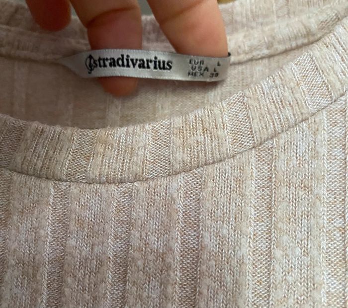 Jolie robe pull légère - Stradivarius - Taille L - photo numéro 3