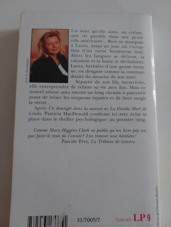Une femme sous surveillance, Patricia MacDonald - photo numéro 2