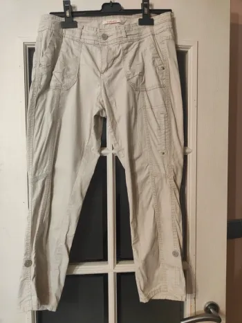 Pantacourt Cargo Camaïeu beige 38 40