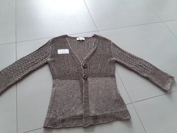 Gilet grosses mailles