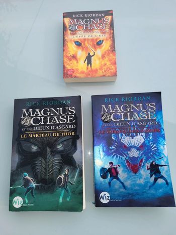 3 Romans Magnus Chase et les Dieux d'asgard, tome 1 à 3 (54)