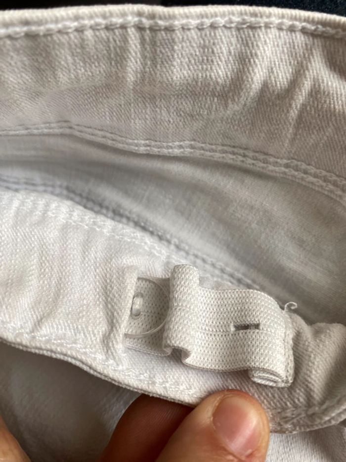 Short jeans blanc - photo numéro 5
