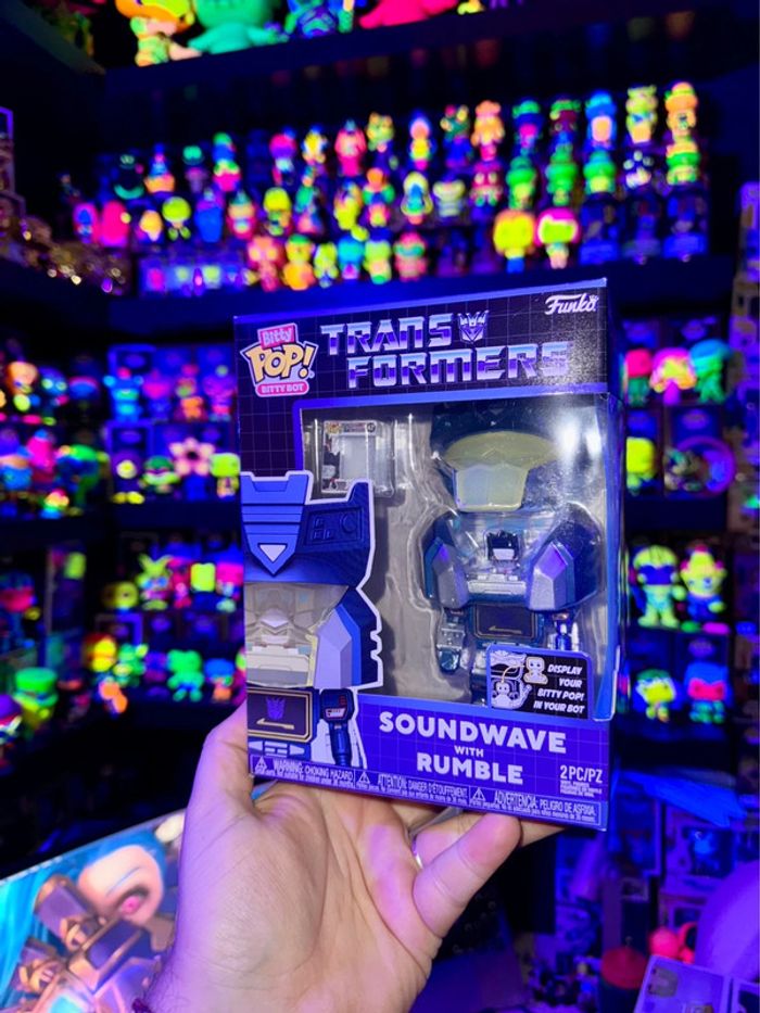 Funko Pop Transformers Soundwave With Rumble
