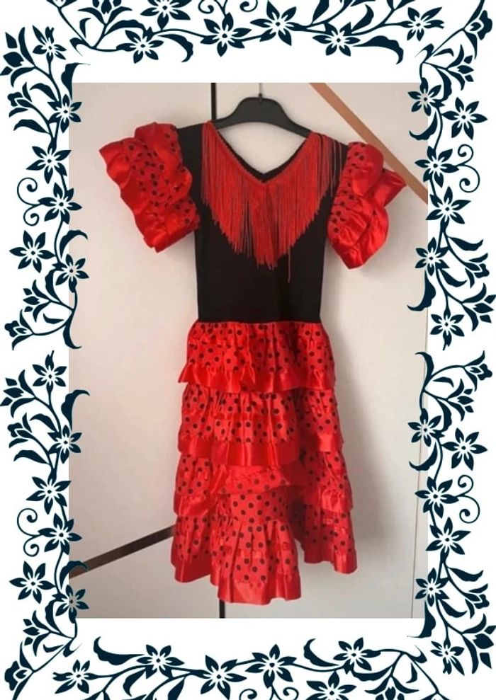 Robe déguisement fête 6 ans - photo numéro 2