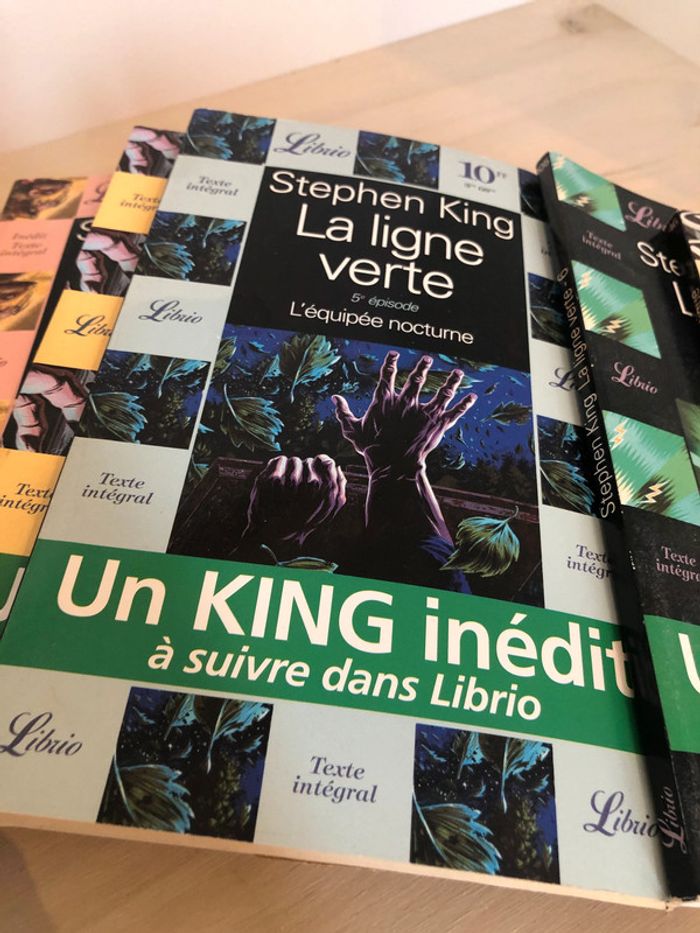Lot de 8 livres de Stephen King édition Librio - photo numéro 4