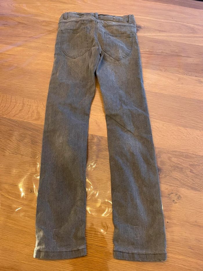 Jean slim kiabi gris 8 ans - photo numéro 3